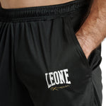 Pantaloncini allenamento Leone Logo ABX121 Nero