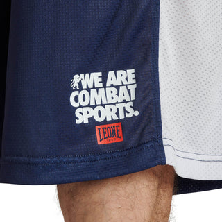 Pantaloncini allenamento Leone Logo Wacs ABX128 Blu