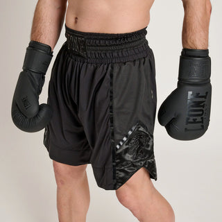 Pantaloncini boxe Leone Black Lion AB244