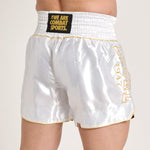 Pantaloncini kick-thai Leone DNA Premium AB969 Bianco