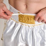 Pantaloncini kick-thai Leone DNA Premium AB969 Bianco
