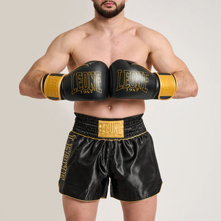 Pantaloncini kick-thai Leone DNA Premium AB969 Nero