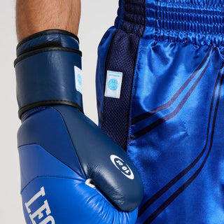 Pantaloncini kick WAKO Leone AB996 Blu