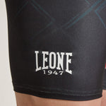 Pantaloni a compressione Leone MMA Cage AB972 Grigio scuro-Combat Arena