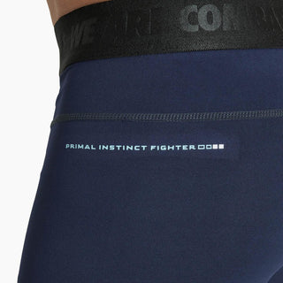 Pantaloni a compressione Leone Primal Instinct AB930 Blu-Combat Arena