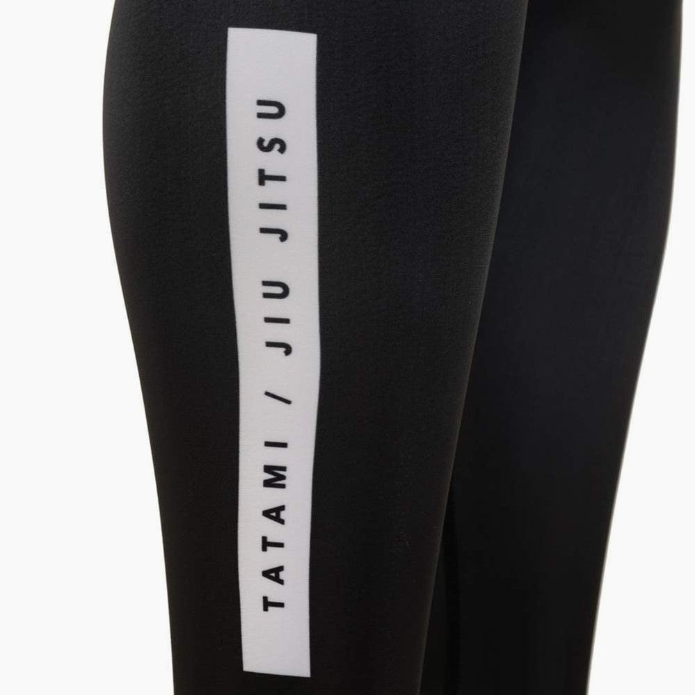 Pantaloni a compressione Tatami Fightwear Rival Solid Black