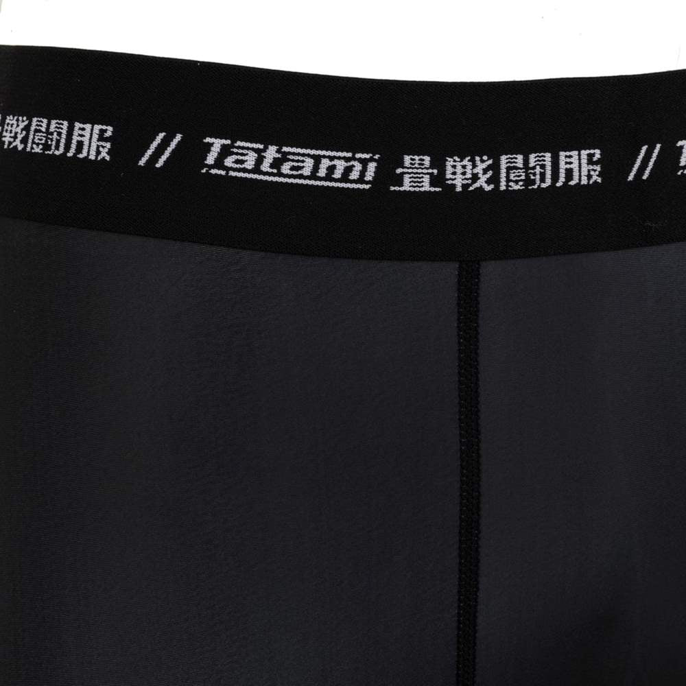 Pantaloni a compressione Tatami Fightwear Rival Solid Black