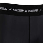 Pantaloni a compressione Tatami Fightwear Rival Solid Black