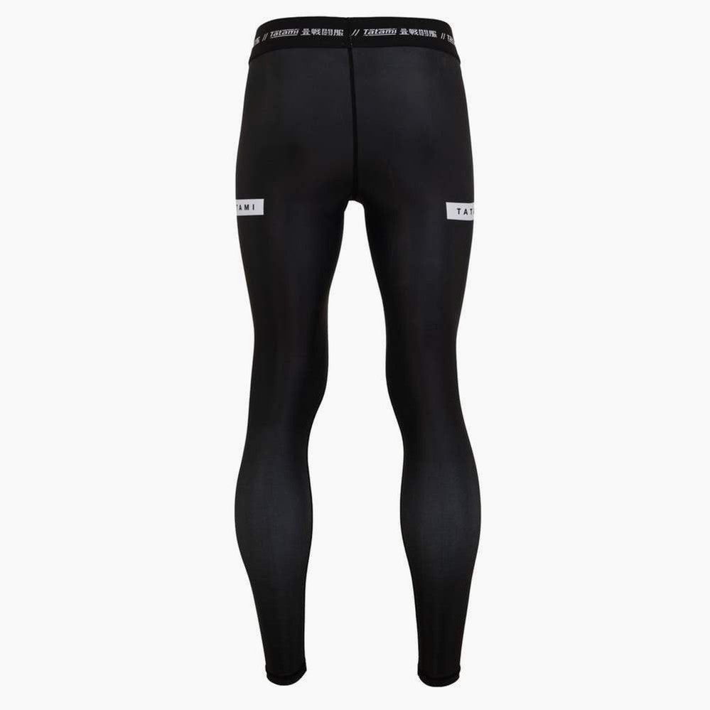 Pantaloni a compressione Tatami Fightwear Rival Solid Black
