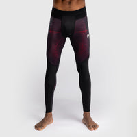Pantaloni a compressione Venum G-Fit Air Nero-rosso-Combat Arena