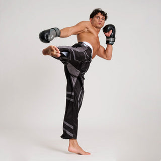Pantaloni Kickboxing WAKO Leone AB992 Nero