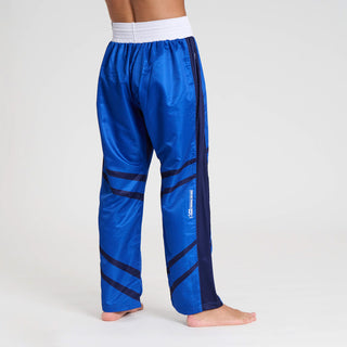 Pantaloni Kickboxing WAKO Leone AB992 Blu