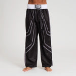 Pantaloni Kickboxing WAKO Leone AB992 Nero