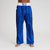 Pantaloni Kickboxing WAKO Leone AB992 Blu