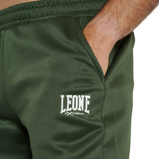 Pantaloni Leone Logo ABX122 Verde