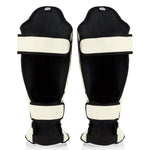 Paratibia Fairtex Competition SP5 con parapiedi Bianco