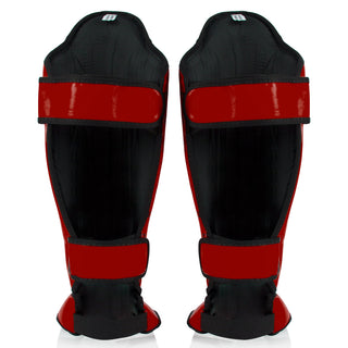 Paratibia Fairtex Competition SP5 con parapiedi Rosso