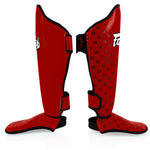 Paratibia Fairtex Competition SP5 con parapiedi Rosso
