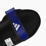 Paratibia con parapiede Adidas Pro Kickboxing WAKO Blu-bianco