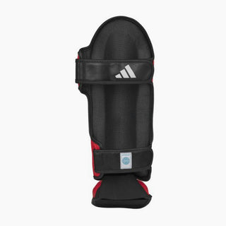 Paratibia con parapiede Adidas Pro Kickboxing WAKO Rosso-bianco