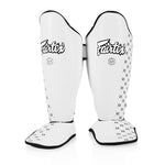 Paratibia Fairtex Competition SP5 con parapiedi Bianco