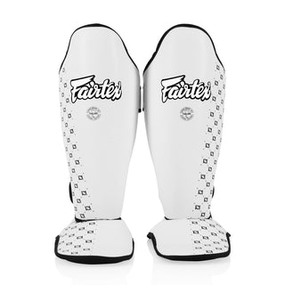 Paratibia Fairtex Competition SP5 con parapiedi Bianco