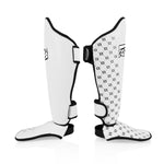 Paratibia Fairtex Competition SP5 con parapiedi Bianco