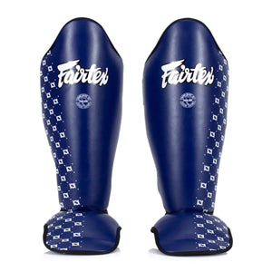 Paratibia Fairtex Competition SP5 con parapiedi Blu