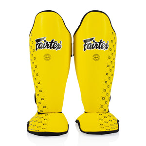 Paratibia Fairtex Competition SP5 con parapiedi Giallo