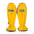 Paratibia Fairtex Competition SP5 con parapiedi Giallo