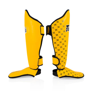 Paratibia Fairtex Competition SP5 con parapiedi Giallo