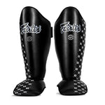 Paratibia Fairtex Competition SP5 con parapiedi Nero