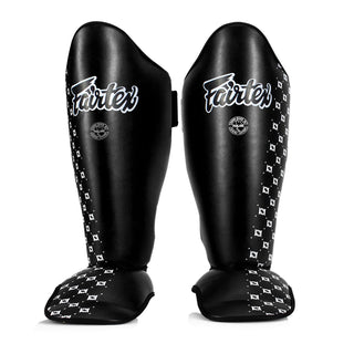 Paratibia Fairtex Competition SP5 con parapiedi Nero