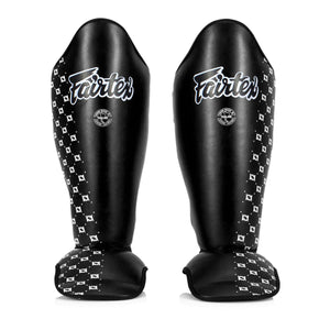 Paratibia Fairtex Competition SP5 con parapiedi Nero