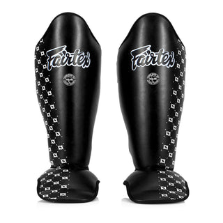Paratibia Fairtex Competition SP5 con parapiedi Nero