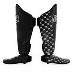 Paratibia Fairtex Competition SP5 con parapiedi Nero