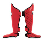 Paratibia Fairtex Competition SP5 con parapiedi Rosso
