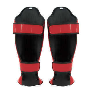 Paratibia Fairtex Competition SP5 con parapiedi Rosso