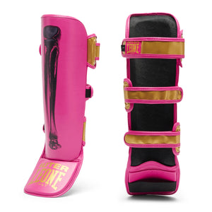 Paratibia Leone Iuter PT01IU con parapiedi Fucsia