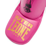 Paratibia Leone Iuter PT01IU con parapiedi Fucsia