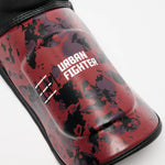 Paratibia Leone Urban Fighter PT118 Rosso-nero camo