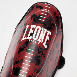 Paratibia Leone Urban Fighter PT118 Rosso-nero camo