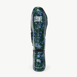 Paratibia Leone Urban Fighter PT118 Blu-verde camo