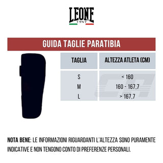 Paratibia Leone WAKO PT189 Nero