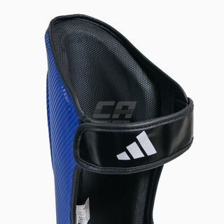 Paratibia con parapiede Adidas Pro Kickboxing WAKO Blu-bianco