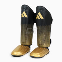 Paratibia con parapiede Adidas Pro Kickboxing WAKO Nero-oro