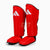 Paratibia con parapiede Adidas Pro Kickboxing WAKO Rosso-bianco