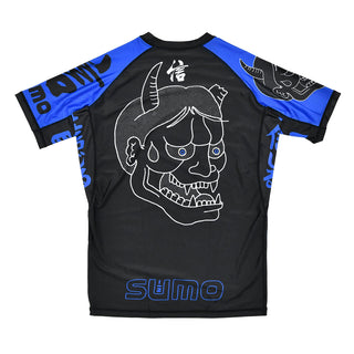 Rashguard Half Sumo Sugoi Ranked Blu-Combat Arena