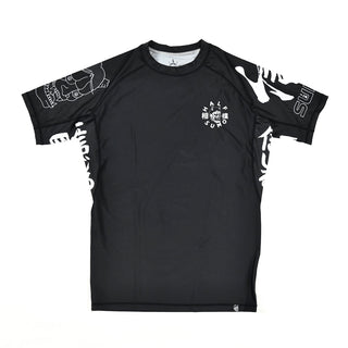 Rashguard Half Sumo Sugoi Ranked Nero-Combat Arena