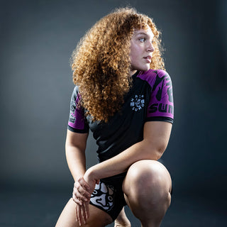 Rashguard Half Sumo Sugoi Ranked Viola-Combat Arena